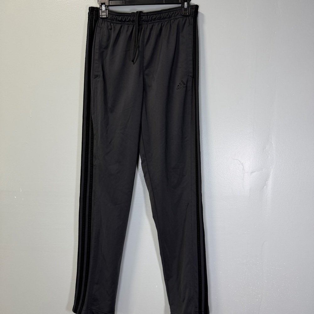 Adidas Men's Charcoal Track Pants Joggers‎ Sz Medium
